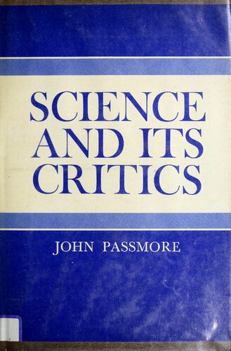 Science and Its Critics