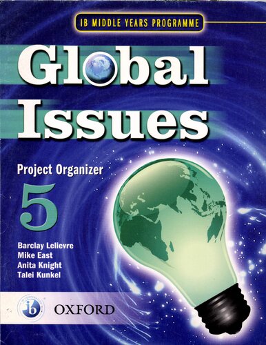IB MYP Global Issues Project Organizer 5