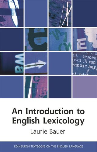 An Introduction to English Lexicology