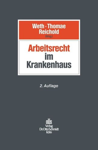 Arbeitsrecht im Krankenhaus