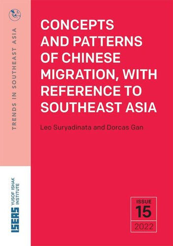 Concepts and Patterns of Chinese Migration, with Reference to Southeast Asia