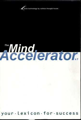 The Mind Accelerator: Your Lexicon for Success