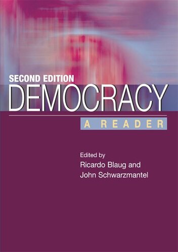 Democracy: A Reader