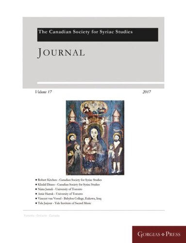 Journal of the Canadian Society for Syriac Studies 17
