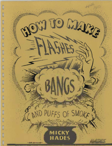 How to Make Flashes, Bangs and Puffs of Smoke