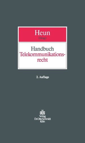 Handbuch Telekommunikationsrecht