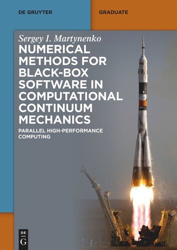 Numerical Methods for Black-Box Software in Computational Continuum Mechanics: Parallel High-Performance Computing