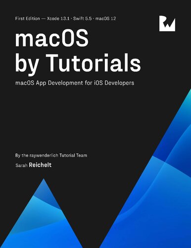 macOS by Tutorials  macOS App Development for iOS Developers