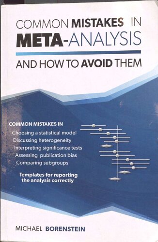 Common mistakes in meta-analysis and how to avoid them