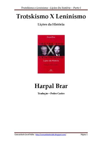 Trotskismo x Leninismo: lições da história