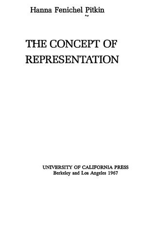 The Concept of Representation