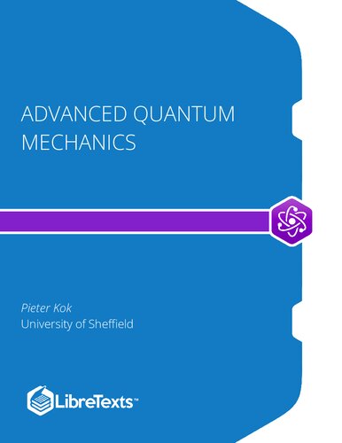 Advanced Quantum Mechanics