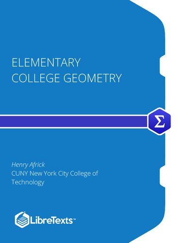 Elementary College Geometry