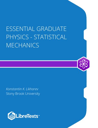 Essential Graduate Physics - Statistical Mechanics