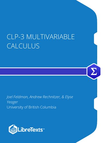CLP-3 Multivariable Calculus