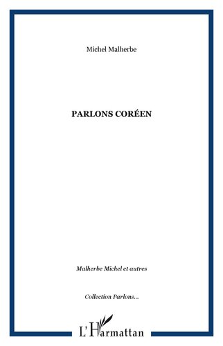 Parlons coréen