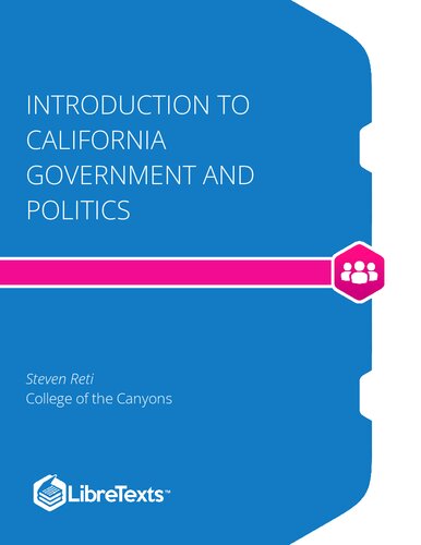 Introduction to California Government and Politics