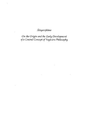 Ālayavijñāna, Part I, Reprint with Addenda and Corrigenda