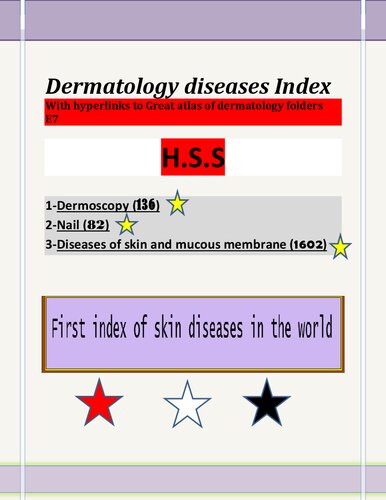 Dermatology diseases index e7