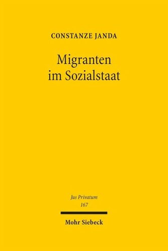Migranten im Sozialstaat