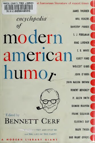 An Encyclopedia of Modern American Humor
