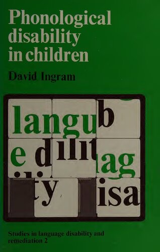 Phonological Disability in Children