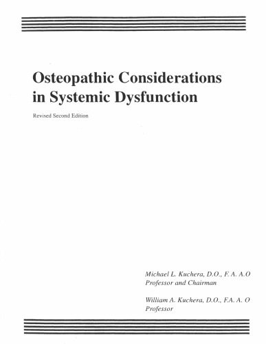 Osteopathic Considerations in Systemic Dysfunction