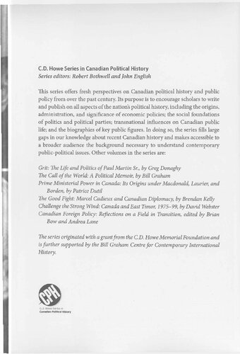 The unexpected Louis St-Laurent : politics and policies for a modern Canada