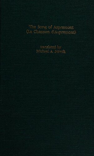 The song of Aspremont = La chanson d'Aspremont