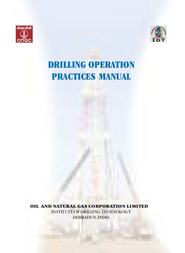 DRILLING OPERATION PRACTICES MANUAL