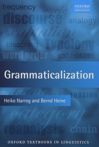 Grammaticalization (Oxford Textbooks in Linguistics)