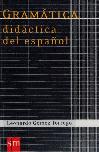 Gramática didáctica del español
