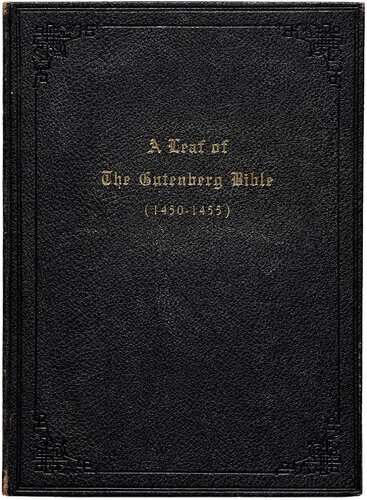 A Leaf of the Gutenberg Bible