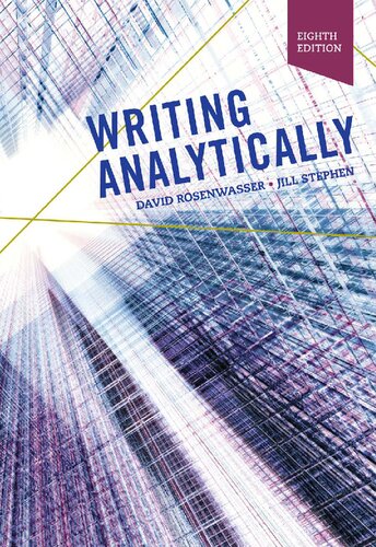 Writing Analytically