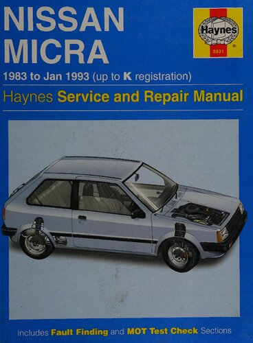 Haynes Nissan Micra Service and Repair Manual