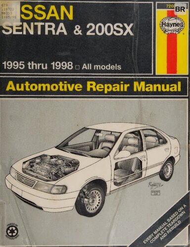 Haynes Nissan Sentra & 200SX Automotive Repair Manual
