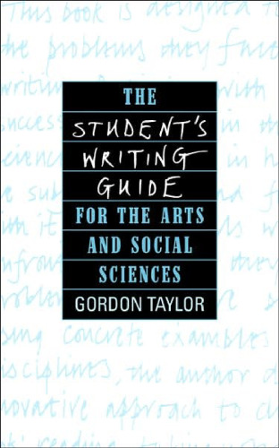 The Student's Writing Guide for the Arts and Social Sciences