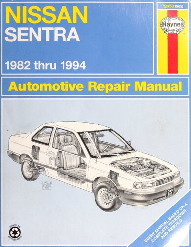 Haynes Nissan Sentra Automotive Repair Manual