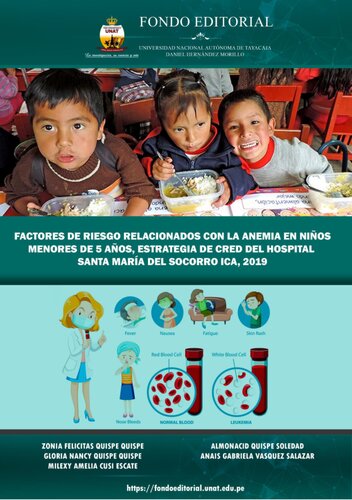 Factores de riesgo relacionados con la anemia en niños menores de 5 años, estrategia de CRED del Hospital Santa María del Socorro Ica, 2019