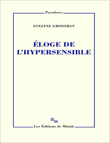 Éloge de l'hypersensible