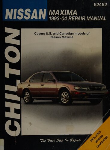 Chilton's Nissan Maxima 1993-04 Repair Manual