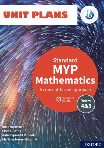 IB MYP 4 and 5 Mathematics Standard (2nd Edition) Unit Plans