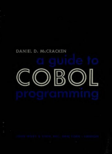 A Guide to COBOL Programming