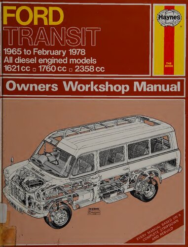 Haynes Ford Transit Owners Workshop Manual