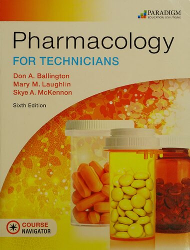 Pharmacology for Technicians