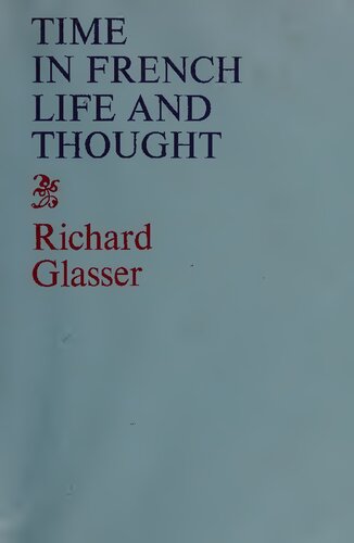 Time in French life and thought