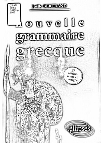 Nouvelle grammaire grecque