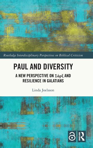 Paul and Diversity (Routledge Interdisciplinary Perspectives on Biblical Criticism)