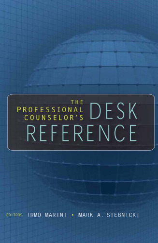 The Professional Counselor's Desk Reference