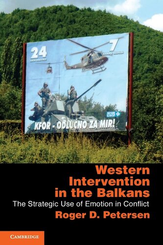 Western intervention in the Balkans: the strategic use of emotion in conflict